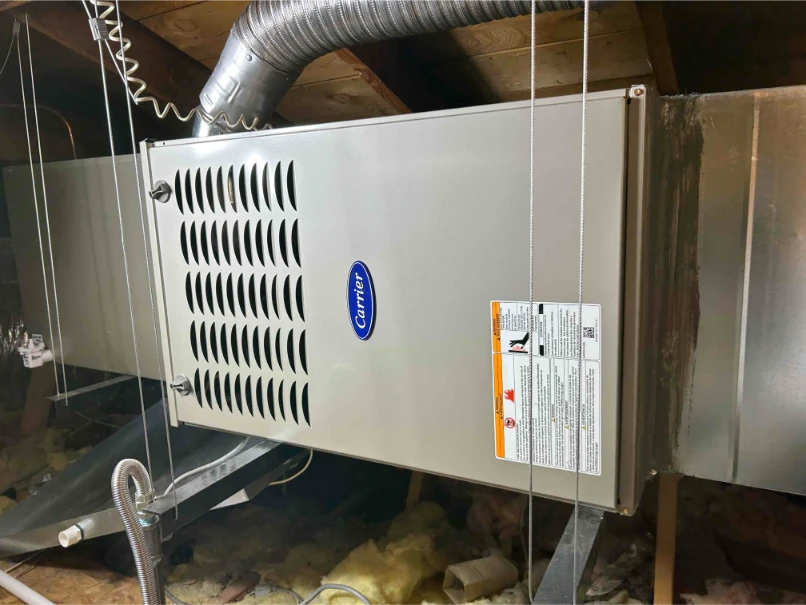 new furnace installed