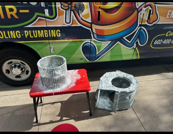 cleaning furnace blower wheel